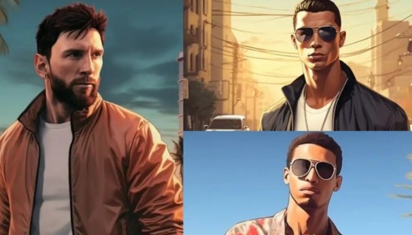 Месси, Роналду и другие: как звезды футбола выглядели бы в новой версии GTA