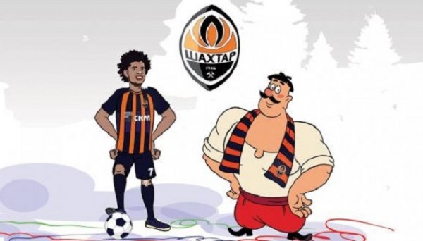 Новогодний мультфильм 'Как казаки на Донбасс Арене в футбол сыграют'