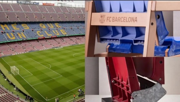 Финансовый кризис: теперь Барселона продает старые сиденья с «Камп Ноу»