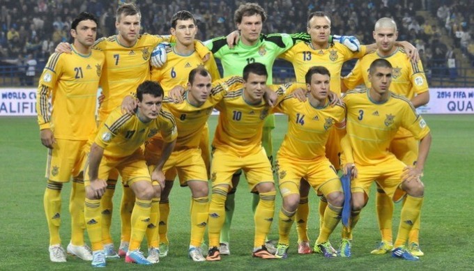 Сборная Украины сохранила 33-ю строчку в рейтинге ФИФА