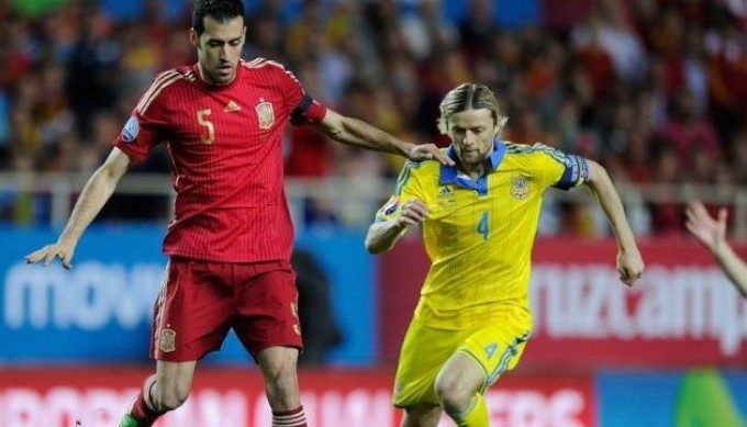 Тимощук стал самым возрастным полевым игроком в истории сборной Украины