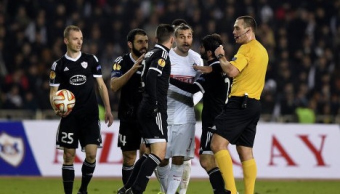 Карабах оспорит отмену гола в матче с Интером