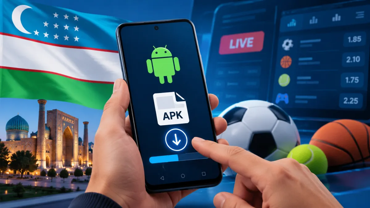 1xBet UZ скачать - бесплатное APK приложение на телефон